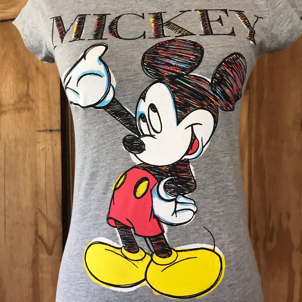 Disney Mickey Mouse Short Sleeve T-Shirt - Picture 4 of 6